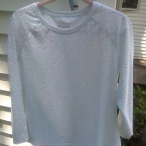 - Coolibar Crochet swim shirt